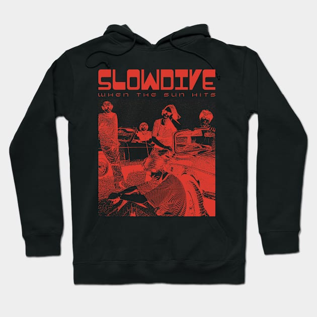 Slowdive - WTSH Fanmade Hoodie by fuzzdevil